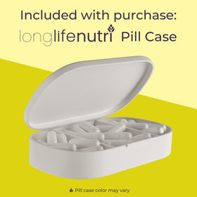 LongLifeNutri Berbérine 500mg HCL - étiquette du produit