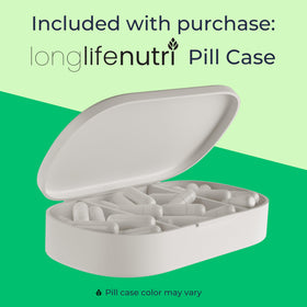 LongLifeNutri Omega 3 huile de poisson 1000mg étiquette