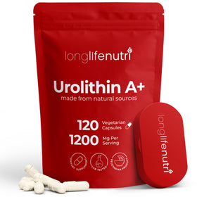 LongLifeNutri Urolithin A 1200 mg sachet de 120 capsules végétariennes