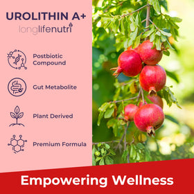 LongLifeNutri Urolithin A 1200 mg vue de côté du sachet