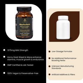 LONLIFE Complément Alimentaire Maca et Horny Goat Weed 1275mg en situation