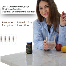 LONLIFE Complément Alimentaire Maca et Horny Goat Weed 1275mg étiquette