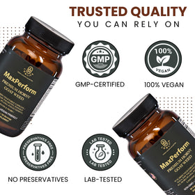 LONLIFE Complément Alimentaire Maca et Horny Goat Weed 1275mg format