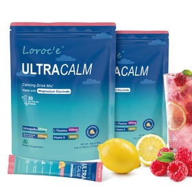 Loroc'e UltraCalm Mélange de Boisson au Magnésium sachets individuels