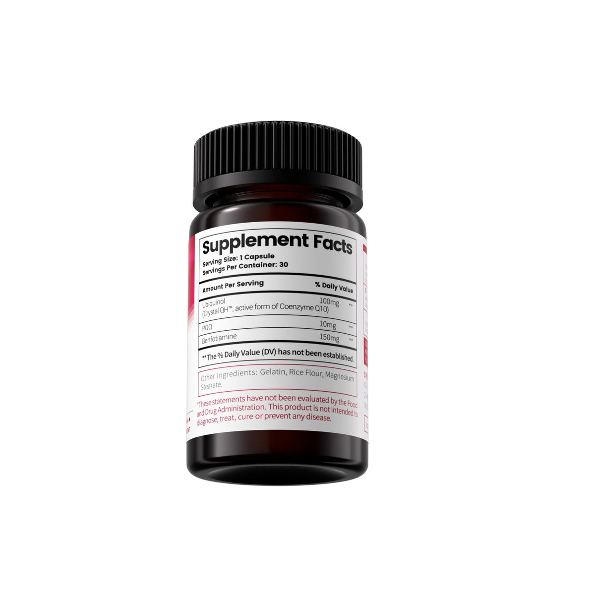 Losoki CoQ10 QH 30 capsules en gros plan