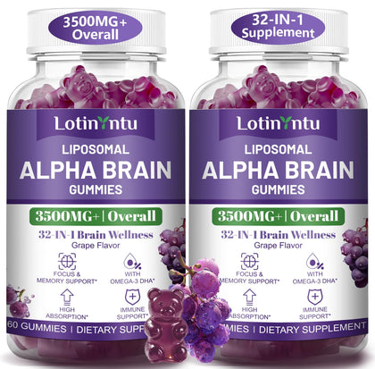 LotinYntu Gummies Alpha 3500MG paquet avant vue