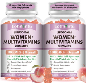 LotinYntu Gummies Multivitamines Femmes 4000MG avant de l'emballage