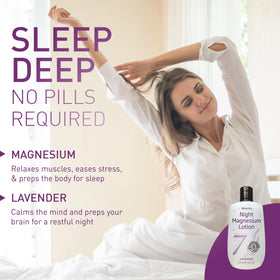 Lotion de magnésium lavande Seven Minerals avec ingrédients naturels