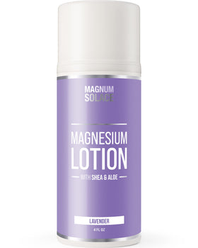 Lotion magnésium Magnum Solace 250 mg, modèle lavande, vue avant