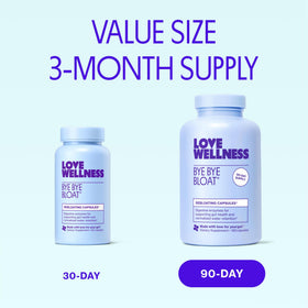 Love Wellness Complément Alimentaire 90 Capsules sur une table