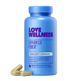 Love Wellness Sparkle Fiber 90 capsules vue de face