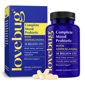 LOVEBUG Complément Alimentaire Mood Probiotic 30 gélules vue de face