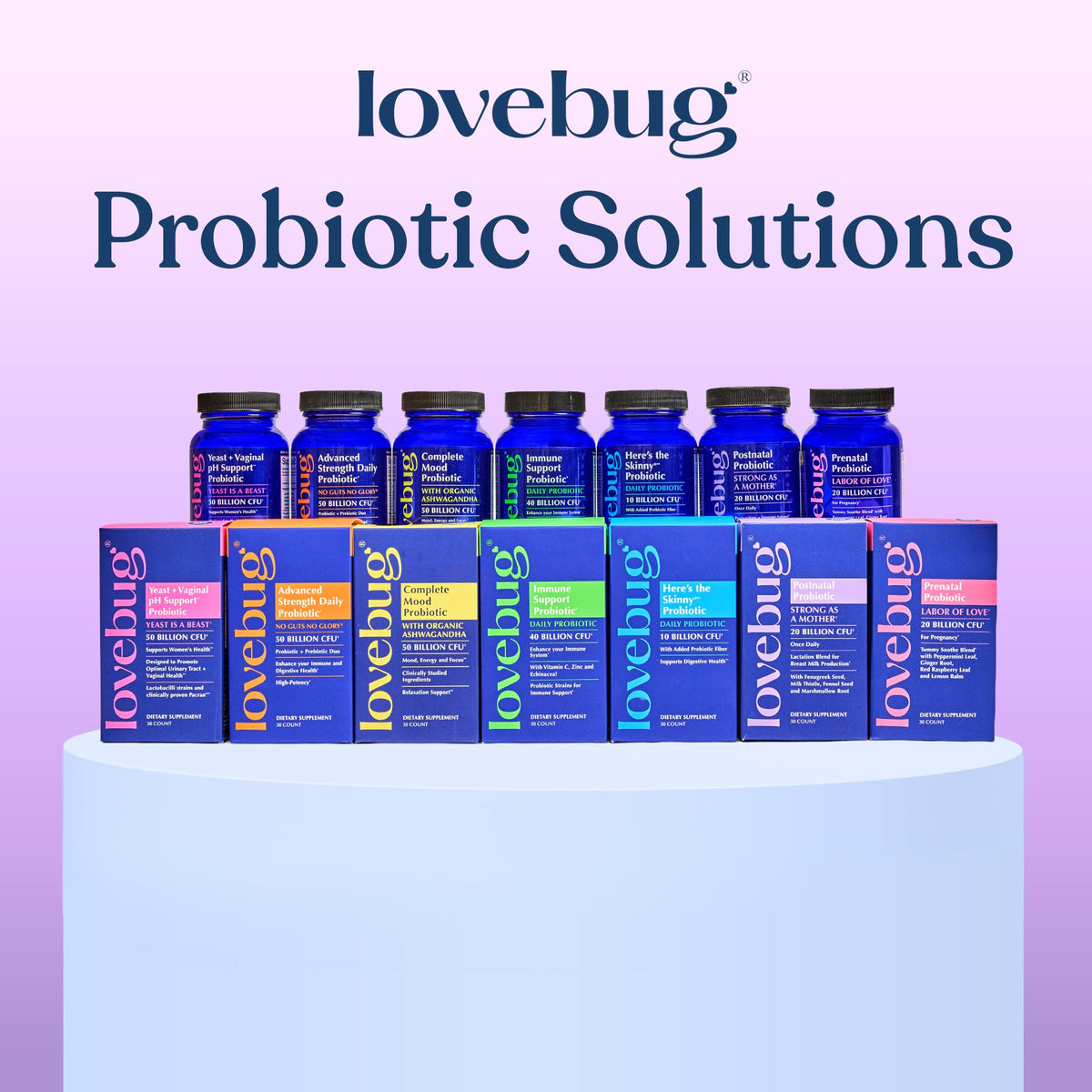 LOVEBUG Postnatal capsules en environnement naturel