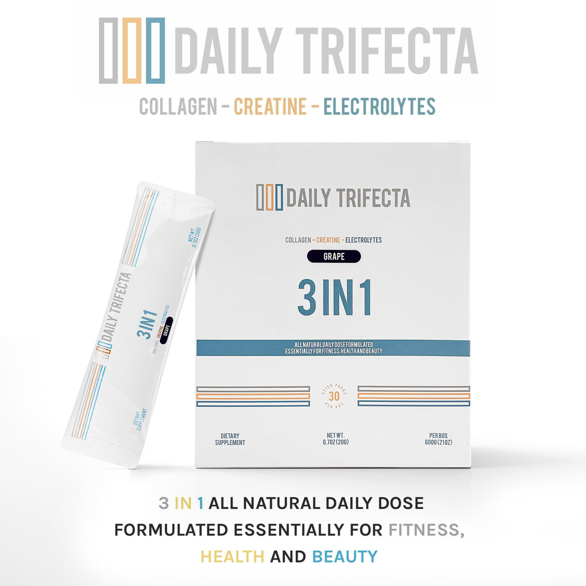 lovie style Daily Trifecta en utilisation avec un smoothie