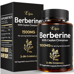 LSOIUX Complément Alimentaire Berbérine 1500mg vue avant