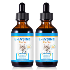 LTQXGT Complément Alimentaire L-Lysine pour Chats 60ml vue avant