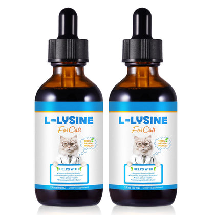 LTQXGT Complément Alimentaire L-Lysine pour Chats 60ml vue avant