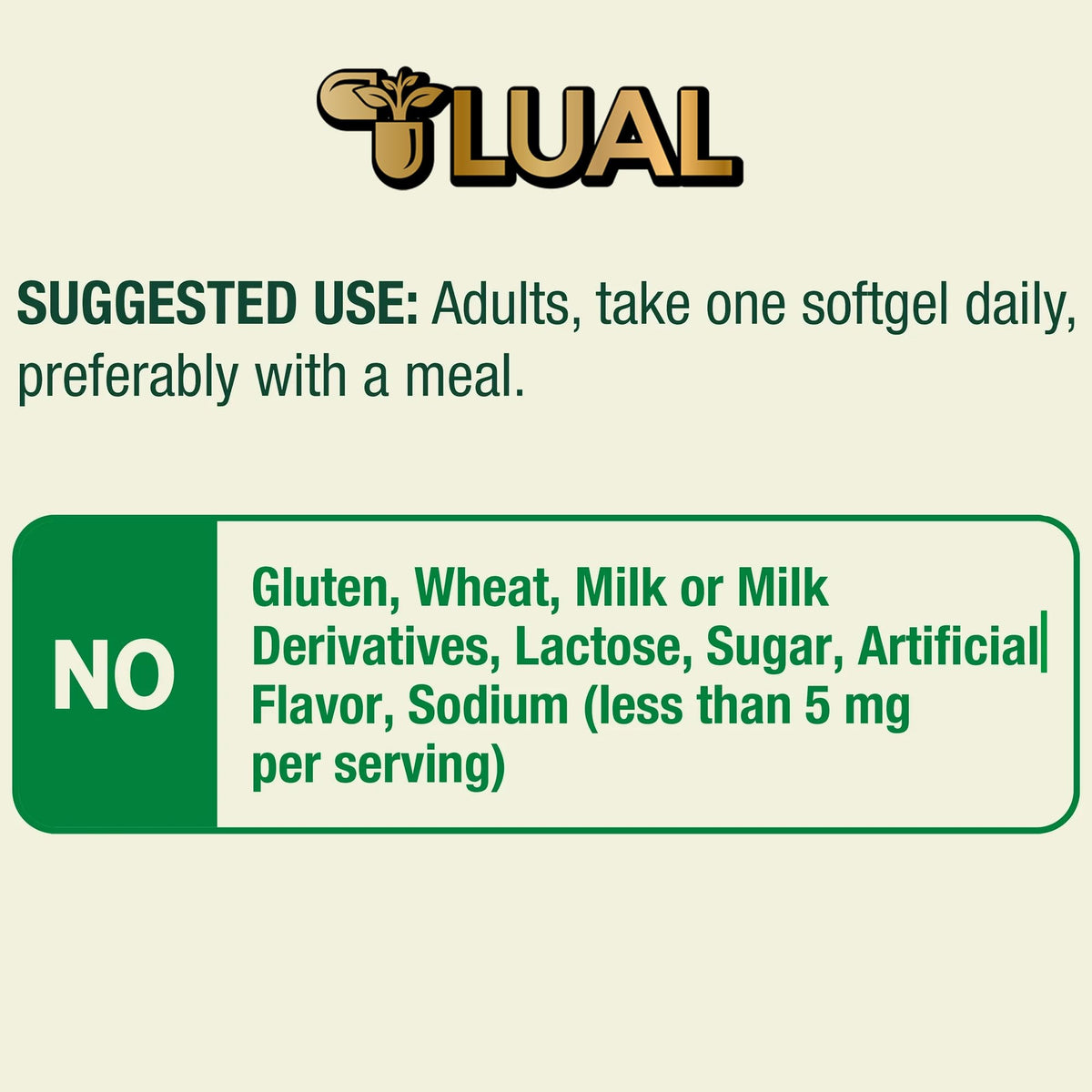 LUAL Biotine 10 000 mcg comprimés avec un guide de santé Luall