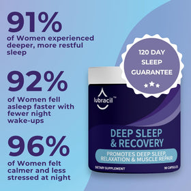 Lubracil Bien-Être du Sommeil capsules sur fond blanc