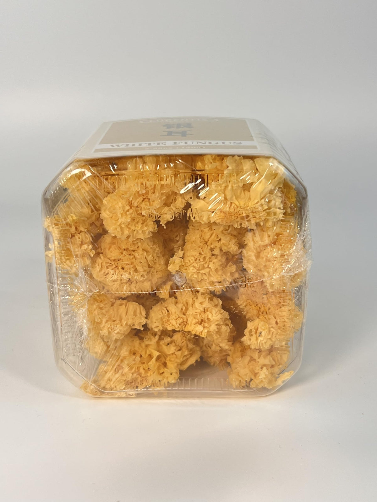 LUCENTIS Champignon Blanc Tremella Fuciformis 150g ouvert, montrant les champignons