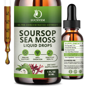 LUCNVEM Graviola Bio 120ml flacon avec goutteur