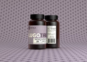 LugoTab 25 mg tablettes, vue de face, emballage