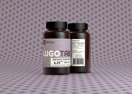 LugoTab 6,25 mg comprimés vue de face dans son emballage