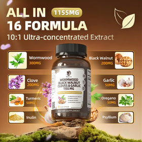 Lukaree complément alimentaire 16 en 1 capsules avec étiquette