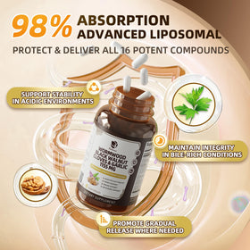 Lukaree complément alimentaire 16 en 1 capsules sur une table