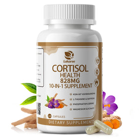 Lukaree Compléments Alimentaires Cortisol 300mg KSM-66 Ashwagandha avant