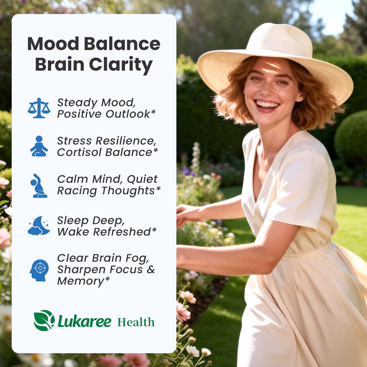 Lukaree Lithium Orotate 5/10mg capsules à l'intérieur du flacon