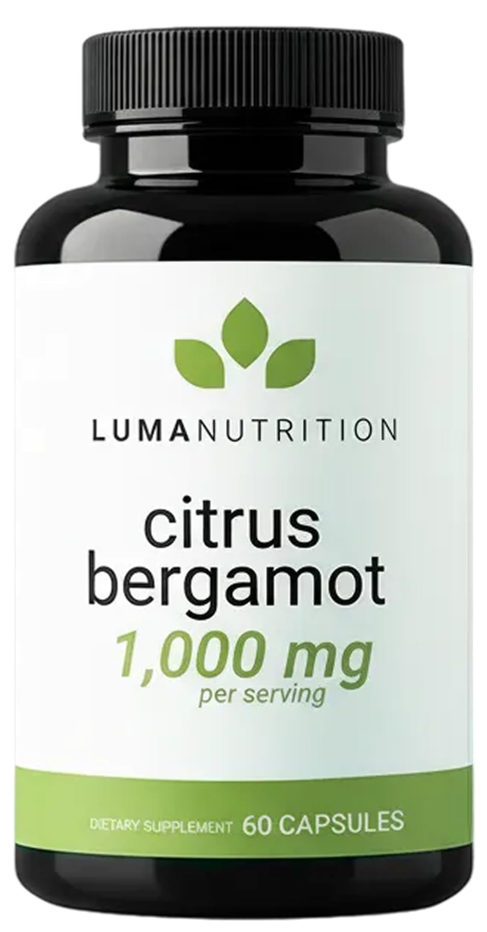 Luma Nutrition Citrus Bergamot 1000mg 60 Capsules vue avant