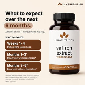 Luma Nutrition Complément Saffran 60 Capsules - échantillon de gélules