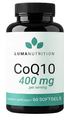 Luma Nutrition CoQ10 400mg flacon de 60 gélules molles