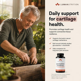 Luma Nutrition Glucosamine Chondroitin MSM 90 capsules côté droit