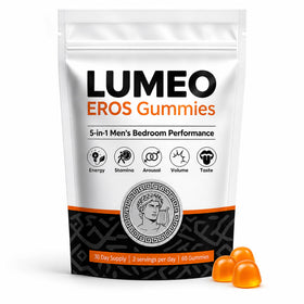 Lumeo Eros Gummies de KBKTWOLT, sachet de 60 gummies au goût fruité
