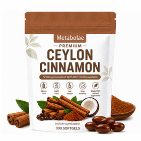 Lumine Organics Ceylon Cinnamon 300 Softgels vue avant du flacon