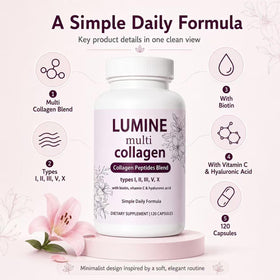 LUMINE Peptides de Collagène en ambiance naturelle