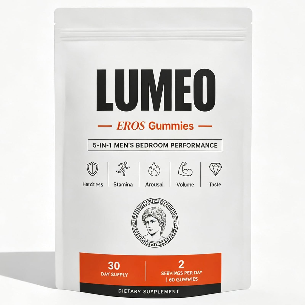 Lumvelle Health Lumeo Eros Gummies - 60 gummies dans l'emballage