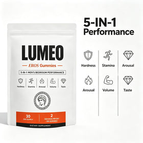 Lumvelle Health Lumeo Eros Gummies vue de près