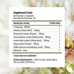 Luna Complément Alimentaire, 120 capsules, sur un fond neutre