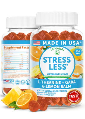 Lunakai Gummies Calm 60ct pot avec couvercle