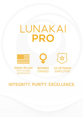 Lunakai L Methyl Folate 15mg avec des légumes frais