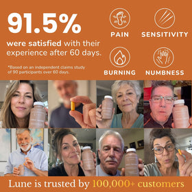 Lune Nerve Matrix™ capsules en gros plan