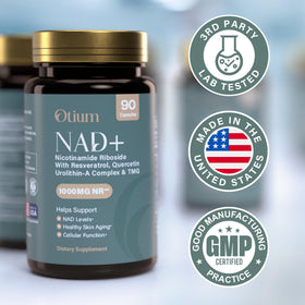 Lunya Complément NAD+ 1000mg en vue arrière de l'emballage