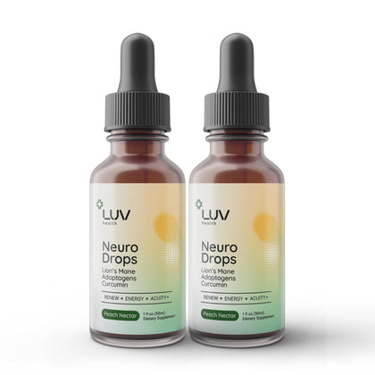 LUV health Neuro Drops flacon avant avec étiquette
