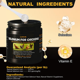 LuxeVib E+S Formule Vitalité Volaille 132g avec aliments pour volailles