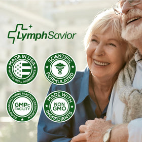 Lymph Savior complément alimentaire dans une cuisine moderne
