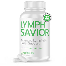 Lymph Savior complément alimentaire soutien lymphatique bouteille vue avant