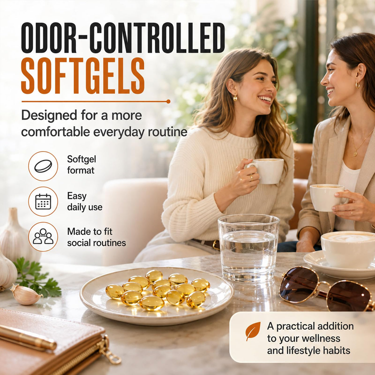 Lymphaire Aged Garlic 300 Softgels en gros plan sur le packaging